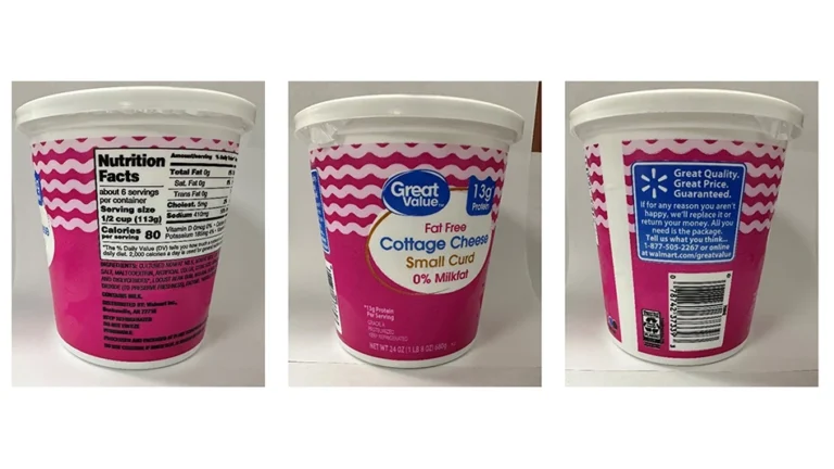 Great Value Cottage Cheese Safety Information & Quality Commitment