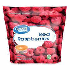 Great Value Frozen Raspberries, 32 oz