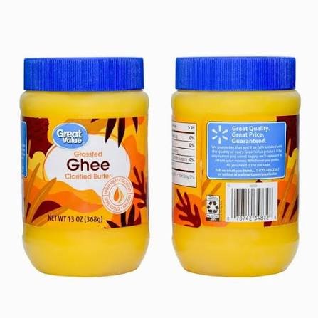 Great Value Grass-Fed Ghee Clarified Butter