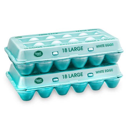 Great Value Large White Eggs