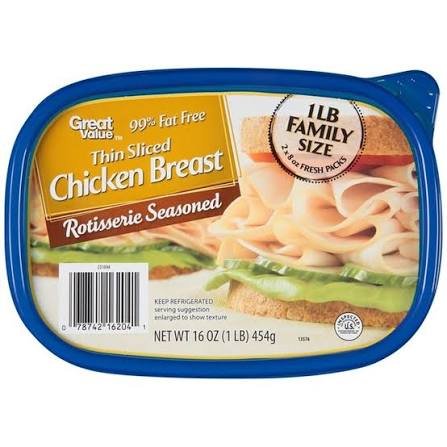 Great Value Rotisserie Flavor Chicken Breast